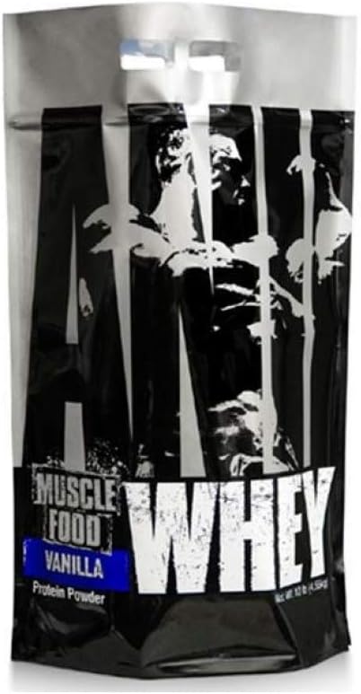 Animal Whey Isolate Whey Protein Powder, Strawberry, 4 Pound, 64 oz