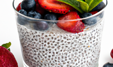 Chia Seed Pudding With Berries