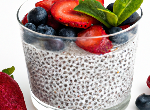 Chia Seed Pudding With Berries