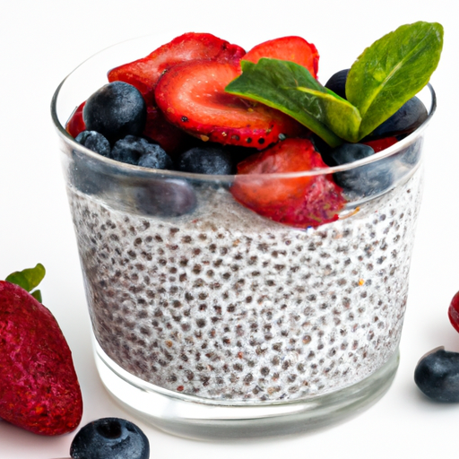 Chia Seed Pudding With Berries