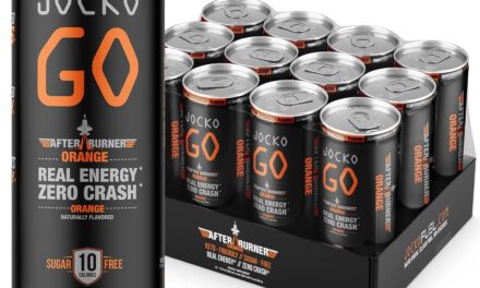 Jocko GO Energy Drink (Afterburner Orange) – KETO Review