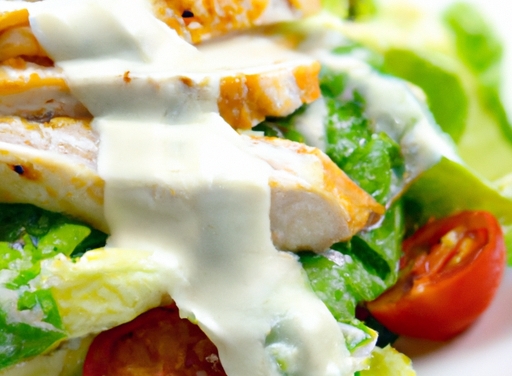 Keto Chicken Caesar Salad