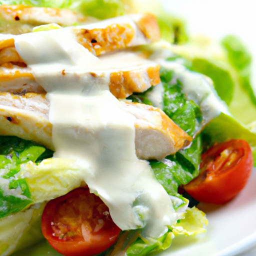 Keto Chicken Caesar Salad