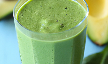 Keto Green Smoothie (with Avocado And Spinach)