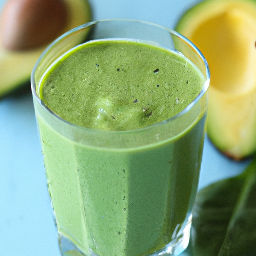 Keto Green Smoothie (with Avocado And Spinach)