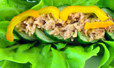 Keto Tuna Salad Lettuce Wraps