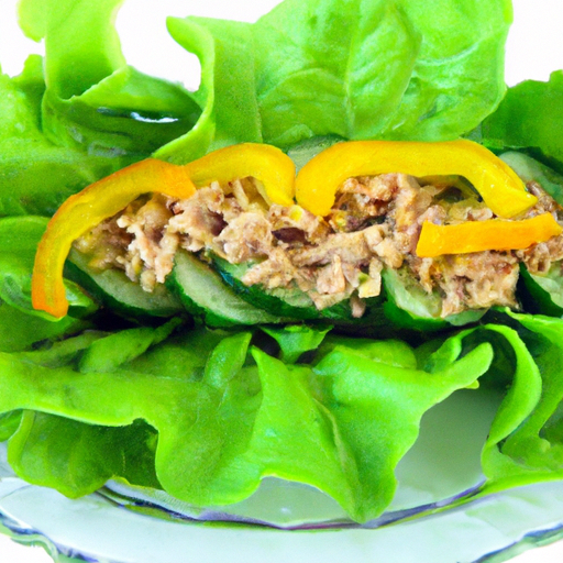 Keto Tuna Salad Lettuce Wraps