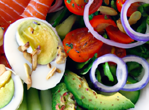 Smoked Salmon And Avocado Breakfast Salad