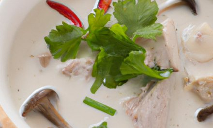 Thai Coconut Soup (Tom Kha Gai)