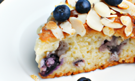 Blueberry Almond Cake