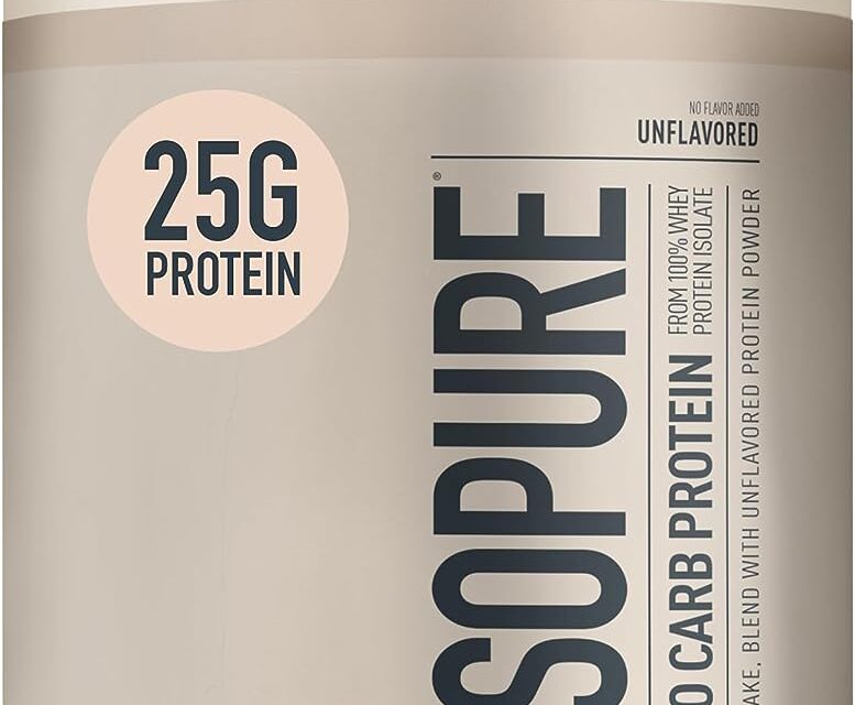 Isopure Unflavored Protein Review