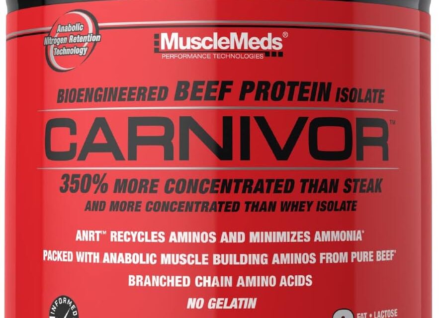 MuscleMeds Carnivor Beef Protein Isolate Powder Review