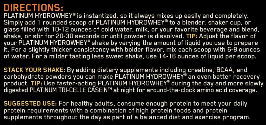 Optimum Nutrition Platinum Hydrowhey Protein Powder, 100% Hydrolyzed Whey Protein Isolate Powder, Flavor: Turbo Chocolate, 3.5 Pounds