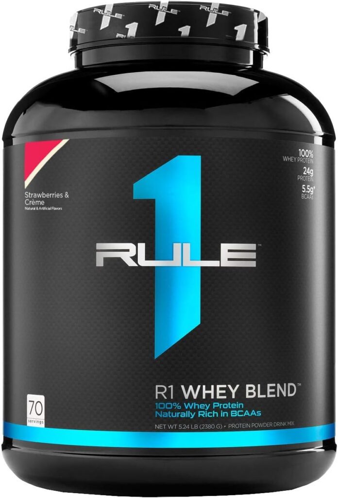 R1 Whey Blend, 68 Servings, Vanilla Ice Cream