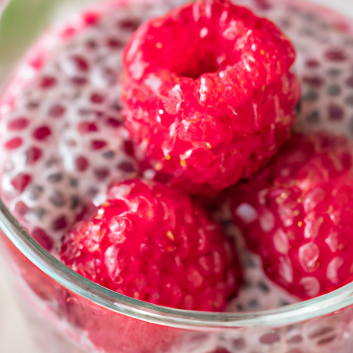 Raspberry Chia Seed Pudding