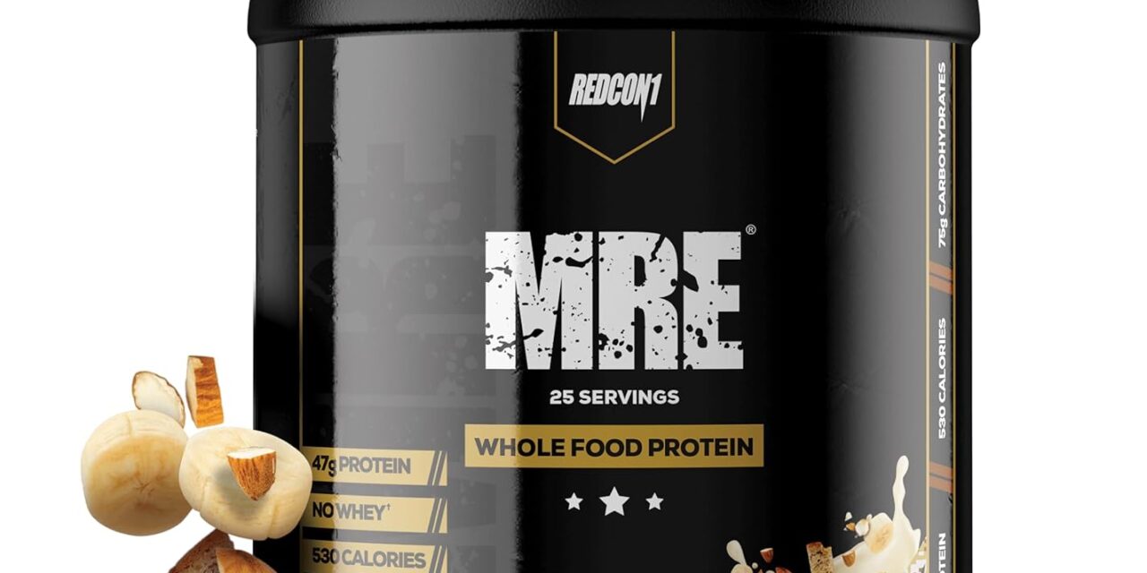 REDCON1 MRE Meal Replacement Supplement Review